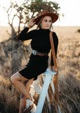 hadleigh_knit_dress_in_black_cowgirl_western_fashion_mack_and_co_designs_australia