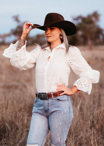 womens_long_sleeve_arena_shirt_blouse_campdraft_cotton_mack_and_co_designs_australia