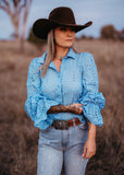 womens_long_sleeve_arena_shirt_blouse_campdraft_cotton_mack_and_co_designs_australia