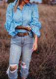 womens_long_sleeve_arena_shirt_blouse_campdraft_cotton_mack_and_co_designs_australia