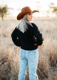 della_knit_sweater_black_cowgirl_sale_womens_mack_and_co_designs_australia