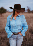 womens_long_sleeve_arena_shirt_blouse_campdraft_cotton_mack_and_co_designs_australia