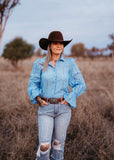 womens_long_sleeve_arena_shirt_blouse_campdraft_cotton_mack_and_co_designs_australia