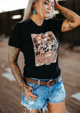 ride_or_die_rodeo_cowboy_bucking_bronco_desert_cowgirl_western_punchy_graphic_tee_tshirt_t-shirt_mack_and_co_designs_australia