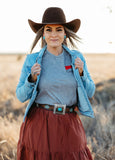 blakely_denim_jacket_western_fashion_mack_and_co_designs_australia_cowgirl