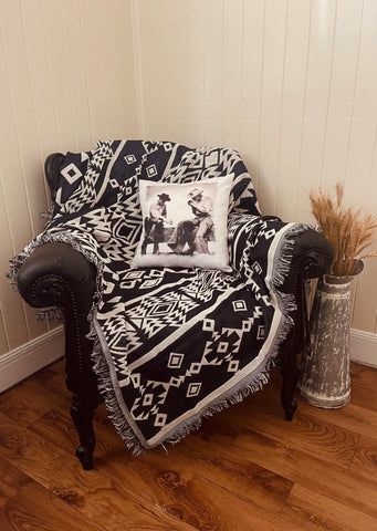 Baton Rouge Aztec Throw Rug