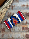 Mabel Saddle Blanket Wallet - Chocolate Leather