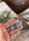 turquoise_silver_stone_natural_chunky_studs_earrings_western_jewellery_jewelry_mack_and_co_designs_australia