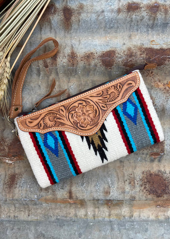 alice_saddle_blanket_clutch_tan_tooled_leather_mack_and_co_designs_australia