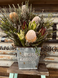 farmers_market__galvanised_tin_bucket_planter_square_rustic_home_decor_mack_and_co_designs_australia