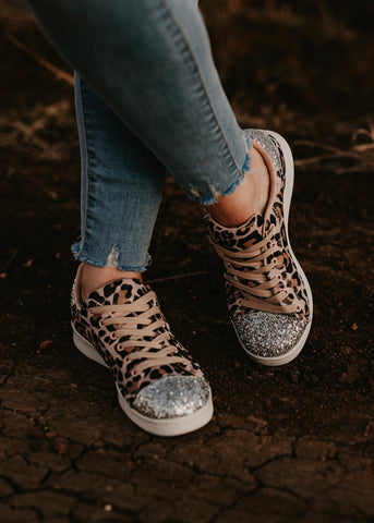 stardust_sneakers_glitter_silver_in_leopard_print_womens_holster_sale_mack_and_co_designs_australia