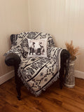 Baton Rouge Aztec Throw Rug