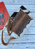 Broadway Girl Cowhide Makeup Bag