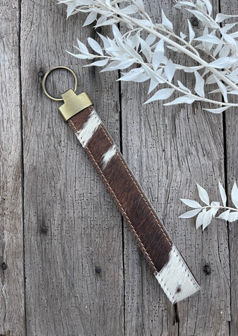 cowhide_wristlet_keyring_strap_leather_mack_and_co_designs_australia