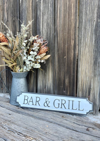 bar_and_&_grill_enamel_sign_rustic_farmhouse_mack_co_designs_australia