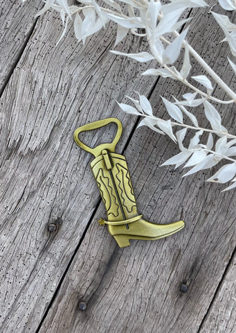 cowboy_cowgirl_boot_western_gift_bottle_opener_mack_and_co_designs_australia