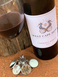 Nicole Cowhide Wine Charms