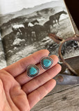 turquoise_silver_stone_natural_chunky_studs_earrings_western_jewellery_jewelry_mack_and_co_designs_australia