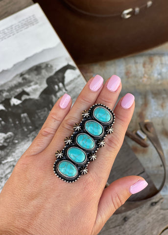 Turquoise Statement Ring