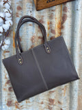 Dianne Saddle Blanket Bag - Brown Leather