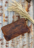 Maverick Toiletries Bag - Antique Leather