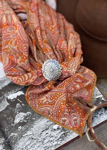 Concho Scarf Slide